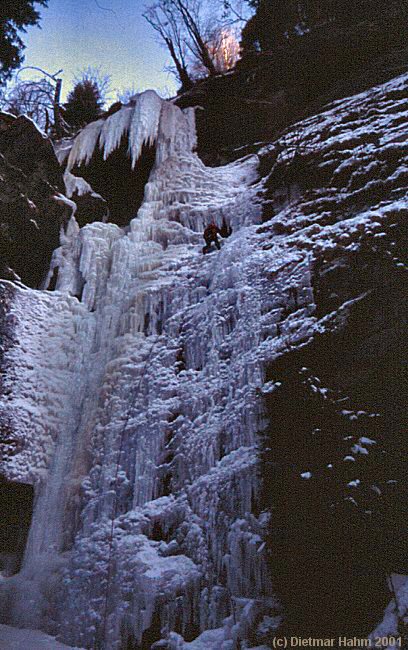 Klamm bei Wiese