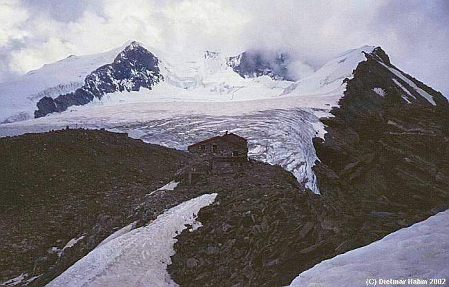 Tracuithütte und Bishorn