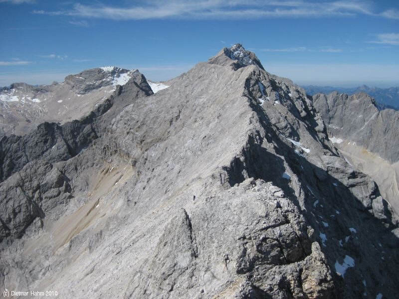 In der Ferne die Zugspitze