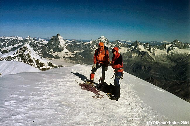 Auf dem Westgipfel