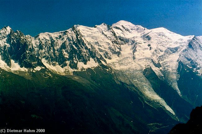 Das Mont-Blanc-Massiv