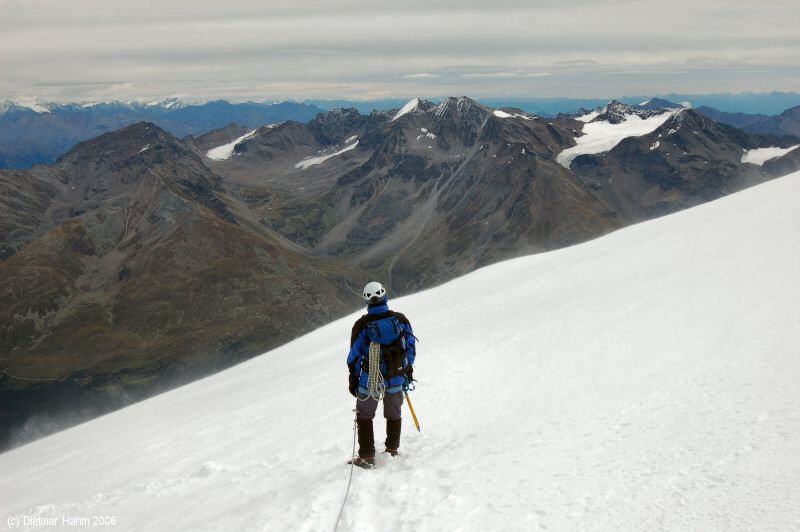 auf dem Gletscher