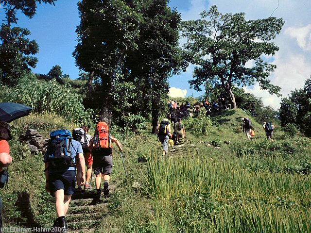 Ein bißschen wandern