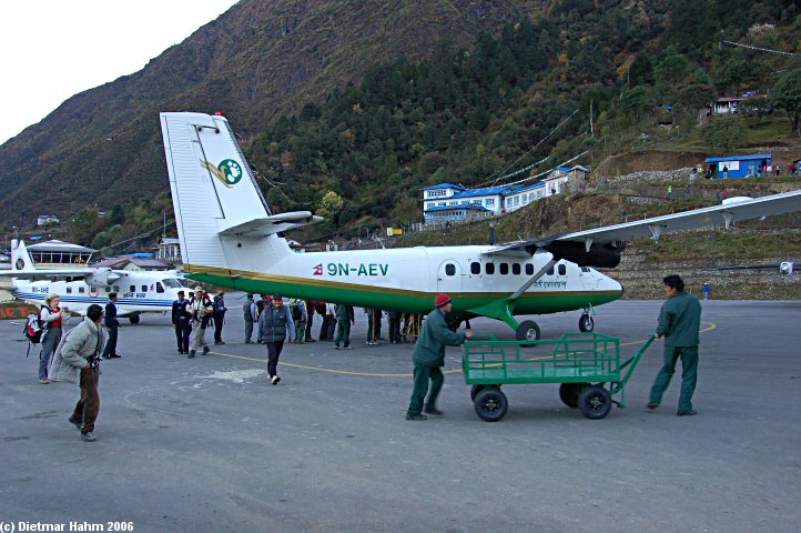 Ankunft in Lukla