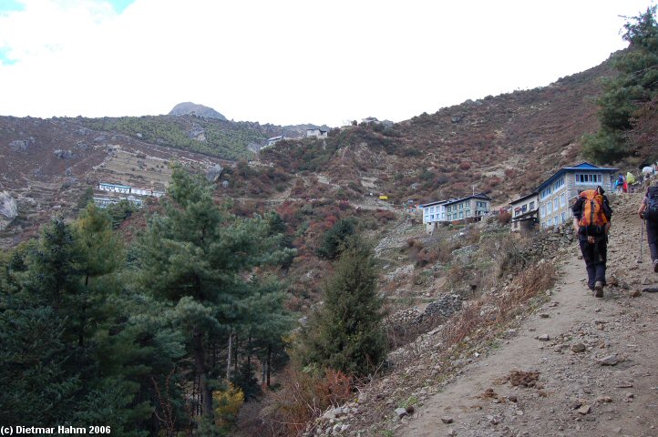 Ankunft in Namche Bazar