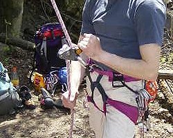 [Körpersicherung mit Grigri: Schritt 2]